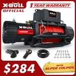 X-bull Electric Winch 12v 10000lbs Synthetic Rope Off-road Towing Truck 4wd Jeep. Fixed Price $299.90.