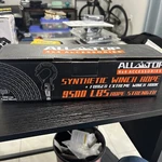 All-top Synthetic Winch Rope Cable Kit: 1/4" X 50 Ft 9500lbs Line. Fixed Price $39.99.