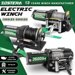 Electric Winch 2000lbs 3500lbs 6000lbs Synthetic Rope Utv Atv Boat. Fixed Price $138.90.
