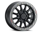 Raceline A14bg-77037+25 Alpha Black With Gunmetal Ring 17x7 Wheel For 4x137 Bolt. Fixed Price $464.61.