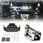 Bumper Winch Mount + 4 7/8" Roller Fairlead For Honda Pioneer 500 520. Fixed Price $69.99.