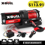 X-bull 3000lb Electric Winch Synthetic Rope Trailer Towing Off-road Atv Utv 4wd. Fixed Price $119.90.