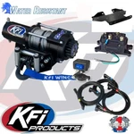 Kfi Winch 2000 Lbs And Mount Kit W Kawasaki 2006-2014 Brute Force 650 4x4i. Fixed Price $262.95.