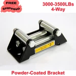 Salman 4-7/8" Winch Steel Roller Fairlead, 3000-3500lbs 4-way, For Utv/atv. Fixed Price $25.32.