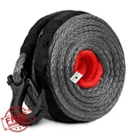 Zesuper 3/8" X 100ft Gray Synthetic Winch Rope 26500lbs 4wd. Fixed Price $96.74.