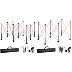Uimoso Portable Folding Workstand With Collapsible Design, 2500/3500lbs Capacity. Fixed Price $60.99.