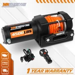 Mnemosyne Electric Winch 4500lb Synthetic Rope Wireless Remote Towing Atv. Fixed Price $119.90.