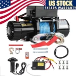 Electric Winch 10000lb Synthetic Rope Towing Trailer Truck Suv For Jeep Wrangler. Fixed Price $235.99.