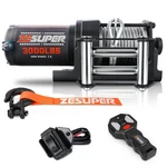 Zesuper 3000 Lb Electric Winch Steel Cable Off Road Atv Waterproof Utv .... Fixed Price $149.00.