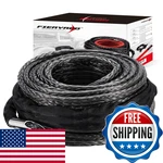 Fieryred Synthetic Winch Rope 3/8 Inch 85 Ft 26500 Lbs Line Cable. Fixed Price $97.11.