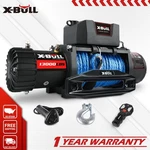 X-bull 13000lb 12v Electric Winch Synthetic Rope Truck Towing Trailer 4wd 4. Fixed Price $339.90.