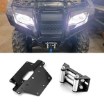 Winch Mounting Bracket & 4 7/8" Roller Fairlead For Honda Trx420 Rancher 2007-13. Fixed Price $59.99.