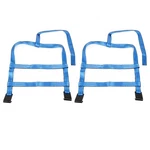 Blue Tow Dolly Wheel Tire Tie Down Lasso Straps High Quality 2pcs. Fixed Price $29.19.