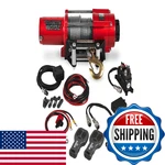 Stealth Winches 4500 Lb 12v Electric Winch Steel Rope 2 Wireless Remote Kit For. Fixed Price $279.29.
