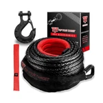 Tyt Synthetic Winch Rope Kit - 3/8" X 92' With 27000 Lbs Strength, Protective.... Fixed Price $77.54.