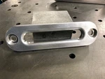 Hawes Style Billet Aluminum Wide Spool Winch Fairlead - Machined. Fixed Price $22.00.