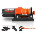 Zesuper 2500 Lb 12v Dc Electric Winch 30 Ft Synthetic Rope Off Road Waterproo.... Fixed Price $134.12.