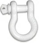 8-1/2 Ton (it's Big!) 1 Inch Mega D-shackle White Powdercoated (single). Fixed Price $54.99.