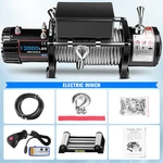 Eccpp 13000lbs Electric Winch Steel Cable Off Road Jeep Truck Towing Trailer 4wd. Fixed Price $322.99.