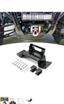 Front Steel Bumper Winch Mount Plate Kit Honda Pioneer 700 700-4 2014+ Atv Utv. Fixed Price $39.99.